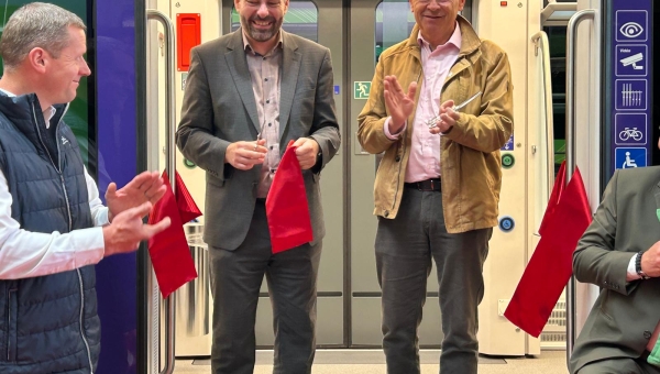 Transports Publics du Chablais: trois nouvelles rames inaugurées pour la ligne ASD